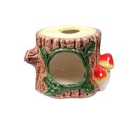 Maison de gerbille - Nid de couchage en céramique pour l'occupation adaptée à l'espèce et une détente confortable - Niche pour petits animaux, pour l'intérieur et l'extérieur - Gerbil souris, furet