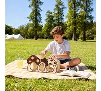 Maison de Gerbilles,Cabane En Forme De Champignon Résistante À La Morsure - Décoration pour l'Habitat des Petits Animaux de Compagnie | Destiné Aux Lapins, Chinchillas, Gerbilles, Animaux De Petite Ta