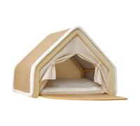 Maison De Griffoir Pour Chat Maison De Repos Et De Équipée D'Une Planche À | Tente Griffoir pour l'Intérieur Maison Chambre Plancher Hiver