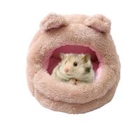 Maison de Hamster Mignonne - Lit de Maison de Hamster, nid de Petit Animal | Lit de Couchage Chaud pour Hamster avec Coussin Thermique Amovible, Maison de Hamster Confortable pour hérisson, Furet,