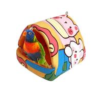 Maison de hérisson, petite grotte pour animaux de compagnie,Nid de couchage pour petits animaux Nid de grotte pour animaux de compagnie - Grotte de lit câlin pour chinchilla, lit chaud pour hamster, p