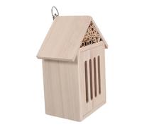 Maison De Jardin en Bois pour Abeilles Et Insectes Coccinelles Vivantes Abeilles Coléoptères Cage D'habitat Boîte À Insectes Décorative D'extérieur