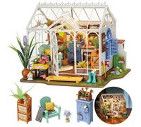 Maison de Jardin Miniature en 3D - Kit de Construction de Serre en Bois DIY