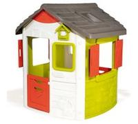 Smoby Maison Neo Jura Lodge – Anti-UV – 115,4×12,3×132 cm – Ajout d'accessoires – Fabriqué en France