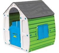 Paradiso Maison de jeu T02527 – Maison d'été 102×90×109 cm Vert/Gris/Bleu Enfant