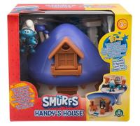 Les Schtroumpfs, Maison Magique avec 1 Figurine 5,5 cm, Accessoires Inclus, Modèle Schtroumpf Bricoleur, pour Les Enfants dès 3 Ans, PUF28