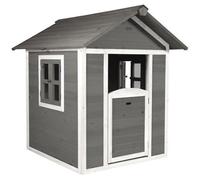 Axi Maison Enfant Beach Lodge En Gris Maison De Jeux En Bois Ffc Pour Les Enfants Maisonnette / Cabane De Jeu Pour Le Jardin