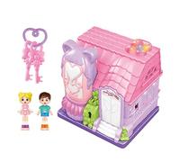 Maison de jouet villa, ensemble de manoir de jeu de musique légère, jeu de rôle à la maison, modèle de résidence familiale miniature, kit de scène d'histoire interactive pour garçons et filles,