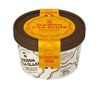 MAISON DE LA GLACE Sorbet Clémentine de Corse - 380 g