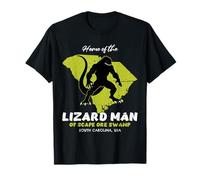 Maison de Lizard Man, Caroline du Sud, État d'American Cryptid T-Shirt