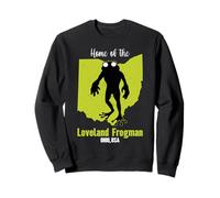 Maison de Loveland Frogman, État de l'Ohio, cryptide américaine Sweatshirt