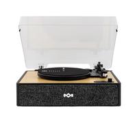 Maison de Marley Revolution Platine Vinyle Bluetooth - Tourne-Disque, Lecteur Vinyle 3 Vitesses, Matériaux Recyclés, Turntable Vinyles avec Couvercle, Installation Facile