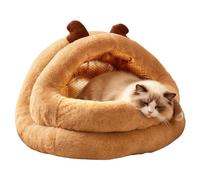 Maison De Noël pour Chat D'Intérieur,Lavable pour Temps Froid - Maison d'Intérieur pour Chat de Noël - pour Les Races De Petite Moyenne Et Grande Taille Chambre Balcon Sieste Jeu Et Repos