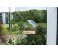 Maison de nourriture pour fenêtre 225 ml/15 × 15 × 6 cm transparent