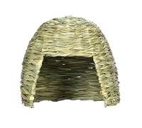 Maison de paille pour animaux domestiques - Maison de lapin - D' qui cache la grotte pour dormir pliable | Lit disparu pour petits animaux, maison pour lits de foin pour animaux