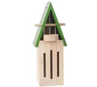 Maison de Papillons avec mangeoire Papillon en Bois 3, 5x3, 5x12 Pouces Habitats décoratifs pour mangeoires de Jardin à la Cour extérieure