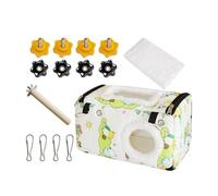 Maison de perroquet pour dormir - Protection chaude contre les oiseaux, lit nid en coton | Hamac d'hiver, lieu de couchage pour perruches, calopsittes, perruches, accessoires de repos suspendus