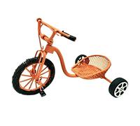 Maison de poupée à l'échelle 1/12 Mini Tricycle Mobilier Maison de jeu 3 roues Petit