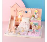 Maison De Poupée À Monter Soi-Même, Modèle Assemblé À La Main, Chambre De Princesse Japonaise Meow Mia, Cadeau Créatif D'Anniversaire Pour Fille, Cadeau De Saint Valentin