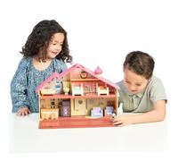 Giochi Preziosi Bluey - Jeu de Personnages Maison sur Deux étages avec Cuisine, Salon, Chambre et Salle de Bain entièrement meublée; pour Enfants à partir de 3 Ans, BLY04010