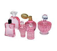 Maison de poupée de 20 cm - Bouteilles de parfum rétro - Jouet décoratif pour enfants de 6 à 8 ans - Comme ils avaient des fournitures de jeu, meubles de maison de poupée