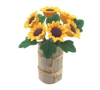 Maison De Poupée, Échelle 1:12, Tournesol Miniature, Décoration, Belle Apparence