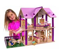 Maison de poupée EICHHORN 2513 avec meubles et figurines pour enfant fille