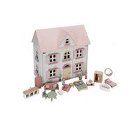 Maison de poupée - LITTLE-DUTCH - Moyenne - Rose - A monter soi-même - Pour enfants à partir de 3 ans