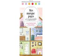 Collectif – Maison de poupée : Mes marque-pages à l'aquarelle – Livre-jeu – Broché
