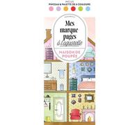 Collectif – Maison de poupée : Mes marque-pages à l'aquarelle – Livre-jeu – Broché