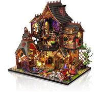 Maison de Poupée Miniature Cuteefun DIY - Kit en Bois à Construire, Cadeau Unique