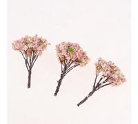 Maison De Poupée Miniature En Résine 1:12, Arbre À Fleurs De Pêcher, Micro Paysage
