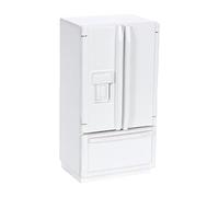 Maison de poupée Miniatures Double porte 7,2 x 5,4 x 13,7 cm Décoration de cuisine