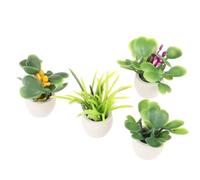 Maison De Poupée Plante Verte Miniature En Pot, Meubles, Accessoires De Décoration Pour La Maison Pour Enfants, Cadeau À La Mode, Jouets, 1:12