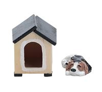 Maison de poupée pour Chien, chenil réaliste 1:12, Maison de poupée, Niche pour Chiot, Accessoires pour Enfants