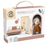 Maison de poupée Speedy Monkey Chambre de la maison de poupée et 1 lapin 12 cm Multicolore