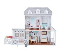 Maison de poupée, Teamson Kids, blanc/gris, 104 X 34 X 90