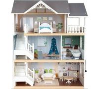 Maison de Poupee Villa et accessoires Multicolore G