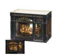 Maison De Poupées Bois - Maison Miniature, Kit De Maison Miniature | Ensemble D'artisanat De Poupées Bois Artisanal, Puzzle De Scène Réaliste, Kit Modèle Créatif Pour Les Que Les