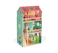 Maison De Poupées Happy Day, 12 Accessoires Rose / Vert TU