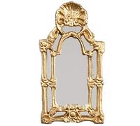 Maison de Poupées Miniature 1:12 Échelle Accessoire Victorien Baroque Miroir au Mur