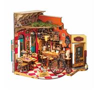 Maison de poupées Miniature - ROBOTIME - Cheers Bar Dining Kit - 312 pièces - DIY - Multicolore