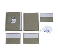 Maison de Refroidissement pour Animaux de Compagnie, Pliable et Portable, Maison de Refroidissement à Glace pour Chats et Chiens, avec 12 Packs de Glace et Porte Transparente, abri (Verte)