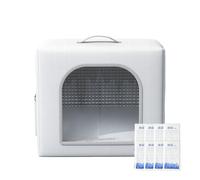 Maison de Refroidissement pour Animaux de Compagnie | shélier Charmine shage isolée pour Les Cats, avec 8 Sacs de Glace, Maison de Chien pour la Ferme d'arrière-Cour Pater