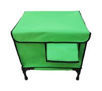 Maison de retraite confortable - Maison pour chat sauvage - Niche de couchage résistante aux intempéries - Maison d'extérieur pour chat avec base surélevée - Abri isolé et cadre en métal solide pour