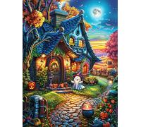 Maison de sorcière dans Le Jardin Puzzles 300 Pièces pour Adultes Educa Jeu De Créativité Qualité Supérieure Détente Décoration Intérieure Cadeau De Noël 300 PCS