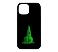 Maison de sorcière en ruine Verte Coque pour iPhone 15