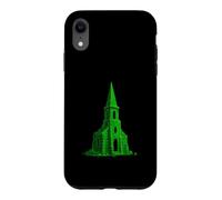 Maison de sorcière en ruine Verte Coque pour iPhone XR