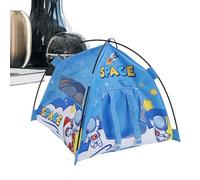 Maison de - Tissu et ABS - 16,69 x 16,69 x 15,3 cm - Mini tente de camping avec LED - Accessoires créatifs pour - Tente modèle pour et filles - Dioramas et histoires en intérieur