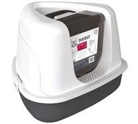 Maison de toilette 50x42x36 cm- Mpets - DAIRUT Noir & Blanc